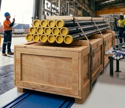 Main export packaging setup