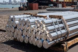 Round bar bundling preparation