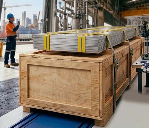 Main export packaging setup